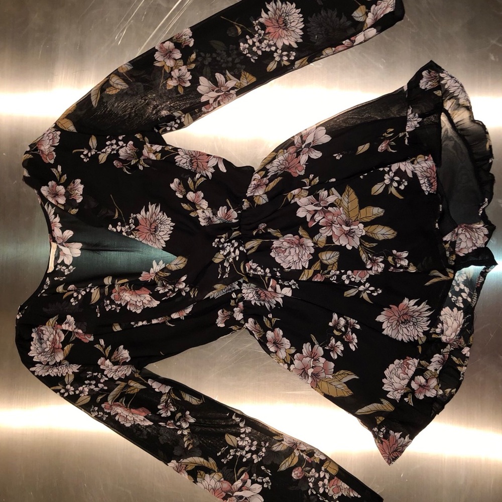 Floral Romper - Picture 2 of 2